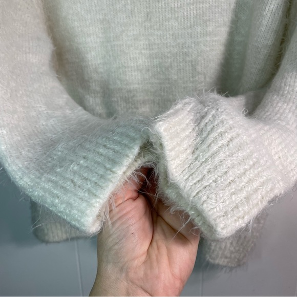 Show Me Mumu Womens Small Turtleneck Sweater Long Sleeve Off White - Picture 4 of 9